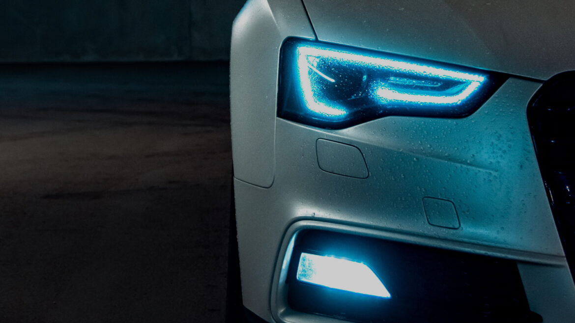 Car LED light installation
